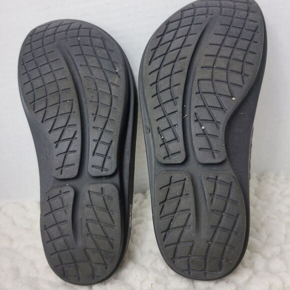 OOFOS OOlala Luxe Sandals Womens Size 6 Rose Gold Recovery Comfort Support - Picture 10 of 10